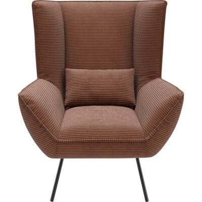 INOSIGN Kilrea Relaxsessel - Extra hohe Rückenlehne, Polyester-Mischgewebe, Metallgestell - Relaxsessel INOSIGN Kilrea Relaxsessel - Extra hohe Rückenlehne, Polyester-Mischgewebe, Metallgestell - Relaxsessel