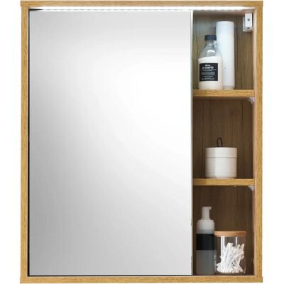 BALCULINA Este Spiegelschrank - FSC-zertifiziert, LED, 60cm breit BALCULINA Este Spiegelschrank - FSC-zertifiziert, LED, 60cm breit