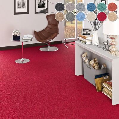 MY HOME Fortis Teppich - Strapazierfähig, 400x350cm, Rot, 5mm, Schlinge MY HOME Fortis Teppich - Strapazierfähig, 400x350cm, Rot, 5mm, Schlinge