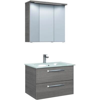 SAPHIR Trentino - Badmöbel-Set - Grau (Graphit) - 2-teilig SAPHIR Trentino - Badmöbel-Set - Grau (Graphit) - 2-teilig