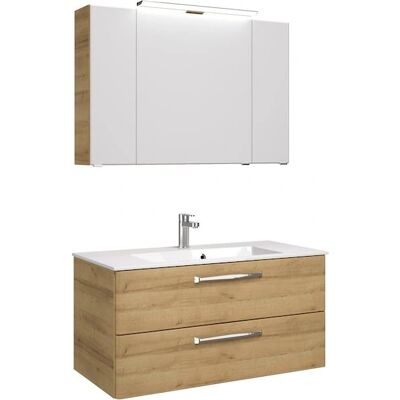 SAPHIR Trentino - Mineralmarmor, 110cm Badmöbel-Set SAPHIR Trentino - Mineralmarmor, 110cm Badmöbel-Set