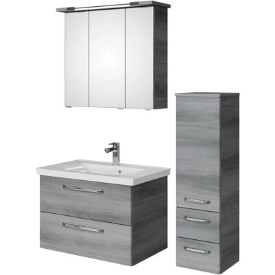 SAPHIR - Trentino - Graphit - Matt - Badezimmer-Vanity-Set SAPHIR - Trentino - Graphit - Matt - Badezimmer-Vanity-Set