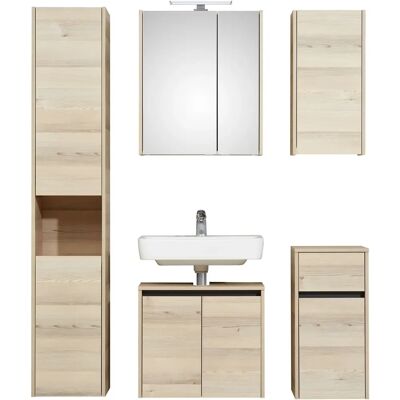 SAPHIR Quickset 393 - Badmöbel-Set, Beige & Grau SAPHIR Quickset 393 - Badmöbel-Set, Beige & Grau