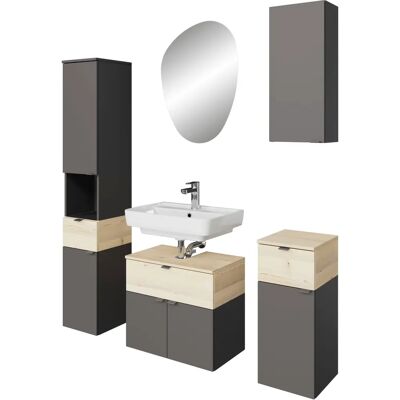 SAPHIR Quickset 394 Badmöbel-Set - Kastenmöbel-Sets SAPHIR Quickset 394 Badmöbel-Set - Kastenmöbel-Sets