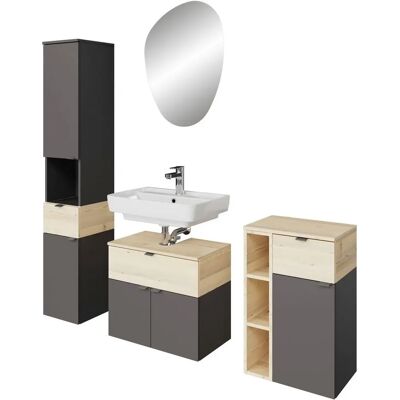 SAPHIR Quickset 394 Badezimmer-Set - Kastenmöbel-Sets SAPHIR Quickset 394 Badezimmer-Set - Kastenmöbel-Sets