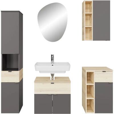 SAPHIR Quickset 394 - Badmöbel-Set mit LED-Beleuchtung SAPHIR Quickset 394 - Badmöbel-Set mit LED-Beleuchtung