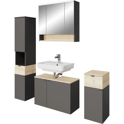 SAPHIR Quickset 394 Badezimmermöbel-Set - Kastenmöbel-Sets SAPHIR Quickset 394 Badezimmermöbel-Set - Kastenmöbel-Sets