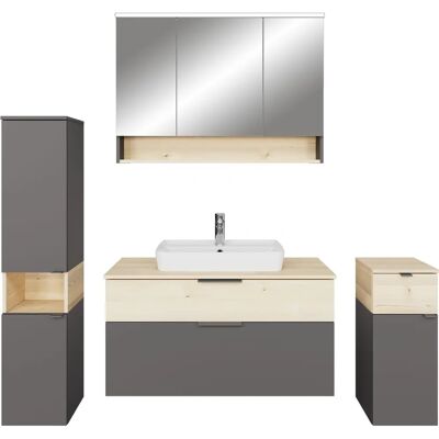 SAPHIR Quickset 394 Badmöbel-Set - Kastenmöbel-Sets SAPHIR Quickset 394 Badmöbel-Set - Kastenmöbel-Sets