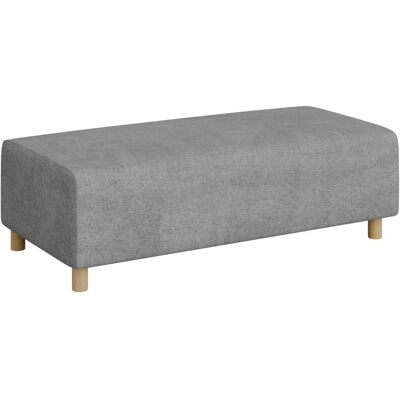 INOSIGN Suyala Hocker - Chenille-Optik, 153x46x66cm, Grau INOSIGN Suyala Hocker - Chenille-Optik, 153x46x66cm, Grau