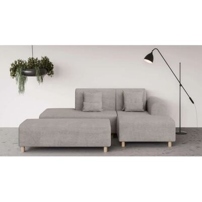 INOSIGN Suyala Taupe L-Form Sofa - Sofas INOSIGN Suyala Taupe L-Form Sofa - Sofas