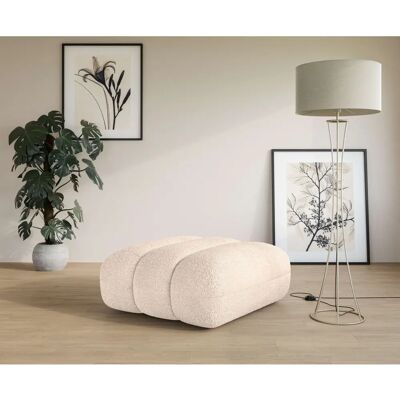 LEGER HOME BY LENA GERCKE Priya Beigefeder - Ottomane LEGER HOME BY LENA GERCKE Priya Beigefeder - Ottomane