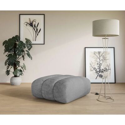 LEGER HOME BY LENA GERCKE Priya Hocker - Modern, Grau, 90cm LEGER HOME BY LENA GERCKE Priya Hocker - Modern, Grau, 90cm