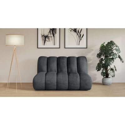 LEGER HOME BY LENA GERCKE Priya Grau 2-Sitzer - Sofa LEGER HOME BY LENA GERCKE Priya Grau 2-Sitzer - Sofa