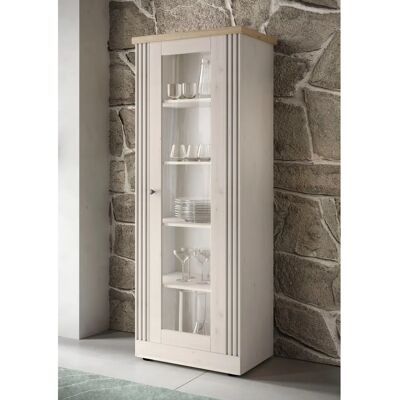 HOME AFFAIRE Landhaus Höhe 192cm - Vitrine mit Glastür HOME AFFAIRE Landhaus Höhe 192cm - Vitrine mit Glastür