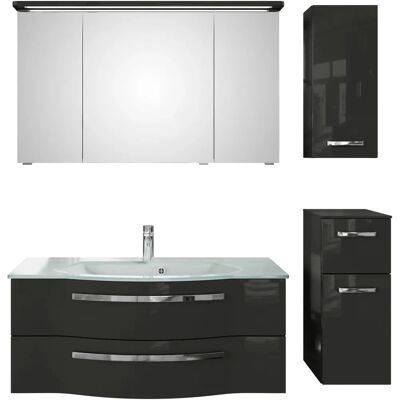 SAPHIR Serie 4005 Hochglanz Badmöbel-Set - Badmöbel SAPHIR Serie 4005 Hochglanz Badmöbel-Set - Badmöbel