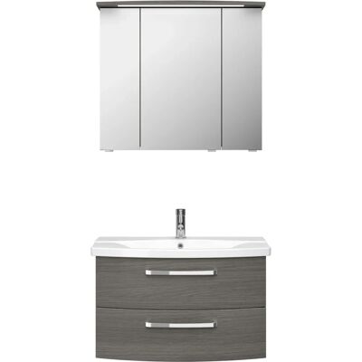 SAPHIR 4010 - Badezimmermöbel-Set mit LED-Spiegelschrank SAPHIR 4010 - Badezimmermöbel-Set mit LED-Spiegelschrank