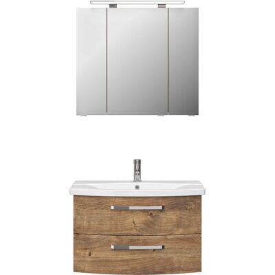 SAPHIR Serie 4010 Badmöbel-Set - Wandmontiert, Teilmontiert SAPHIR Serie 4010 Badmöbel-Set - Wandmontiert, Teilmontiert