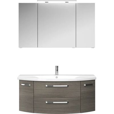 SAPHIR Serie 4010 Badmöbel-Set - 2-teilig, Grau SAPHIR Serie 4010 Badmöbel-Set - 2-teilig, Grau