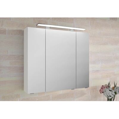 SAPHIR Serie 4010 Badezimmerset - Weiss Hochglanz SAPHIR Serie 4010 Badezimmerset - Weiss Hochglanz