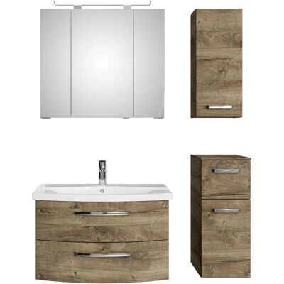 SAPHIR Serie 4010 - Badezimmermöbel-Set mit Keramik-Waschtisch SAPHIR Serie 4010 - Badezimmermöbel-Set mit Keramik-Waschtisch