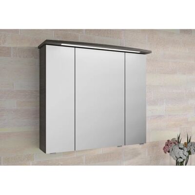 SAPHIR Serie 4010 Badezimmer-Spiegelschrank - LED-Beleuchtung, 3 Türen, 6 Böden SAPHIR Serie 4010 Badezimmer-Spiegelschrank - LED-Beleuchtung, 3 Türen, 6 Böden