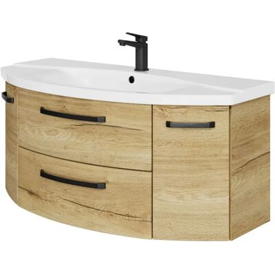 SAPHIR Serie 4010 Keramik-Waschtisch mit Unterschrank - Waschtisch SAPHIR Serie 4010 Keramik-Waschtisch mit Unterschrank - Waschtisch