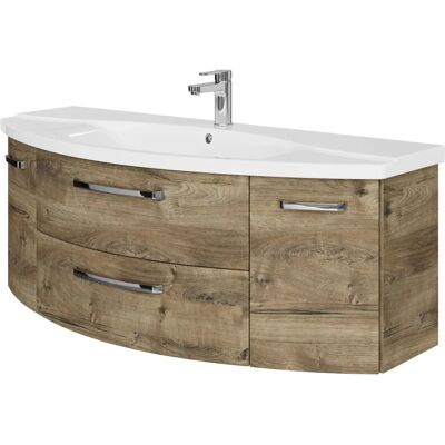 SAPHIR Modell 4010 Keramik-Waschtisch mit Unterschrank - Waschtisch SAPHIR Modell 4010 Keramik-Waschtisch mit Unterschrank - Waschtisch