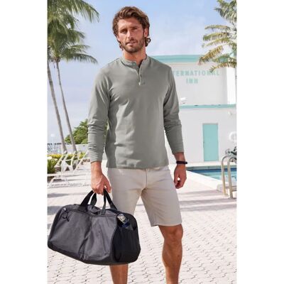 JOHN DEVIN Graues Regular Fit Poloshirt - Poloshirt JOHN DEVIN Graues Regular Fit Poloshirt - Poloshirt