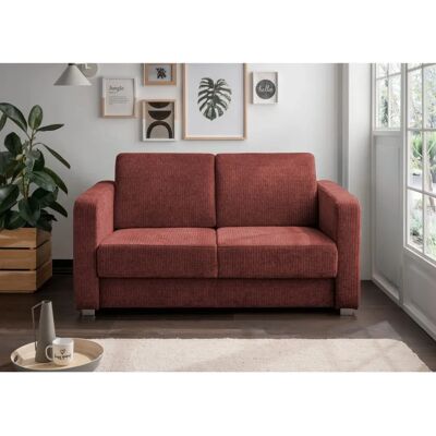 INOSIGN Mia Velours Orange - Schlafsofa INOSIGN Mia Velours Orange - Schlafsofa