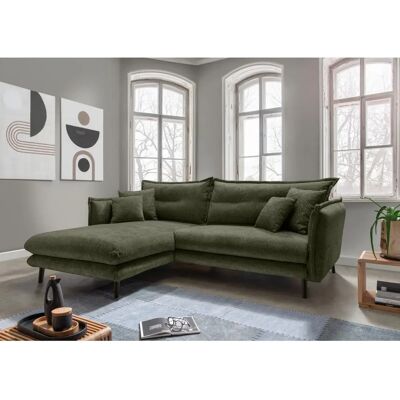 INOSIGN Lazio Samtvelours Recamiere Sofa - Sofa INOSIGN Lazio Samtvelours Recamiere Sofa - Sofa