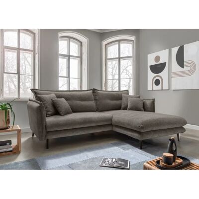 INOSIGN Lazio Velours Sofa - Modern 255cm 4-Sitzer Lounge INOSIGN Lazio Velours Sofa - Modern 255cm 4-Sitzer Lounge