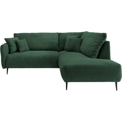 INOSIGN Vanilla L-Form Sofa - L-Form, Grün Cord, 255x190cm INOSIGN Vanilla L-Form Sofa - L-Form, Grün Cord, 255x190cm