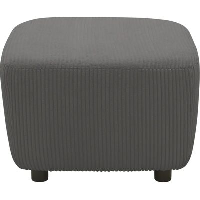 INOSIGN HETTY Polsterhocker - 56x60x40cm, Grau, Polyester INOSIGN HETTY Polsterhocker - 56x60x40cm, Grau, Polyester