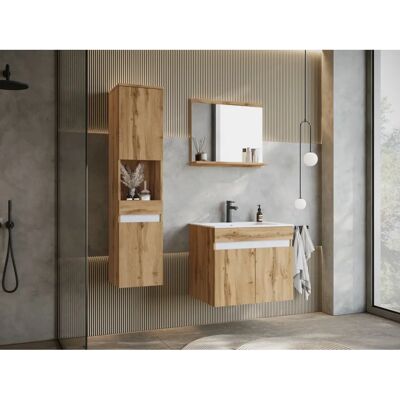 Welltime - COIN - Votan eiche - Badezimmer Set Welltime - COIN - Votan eiche - Badezimmer Set