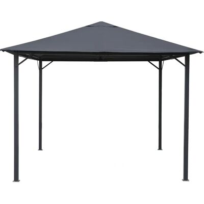 KONIFERA Kreta - Grau - 300x300 cm - Pavillon KONIFERA Kreta - Grau - 300x300 cm - Pavillon