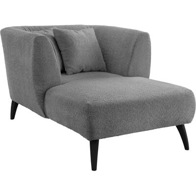 INOSIGN Loveseat - Microfaser, Grau, 108cm, 84cm, 155cm - Sessel INOSIGN Loveseat - Microfaser, Grau, 108cm, 84cm, 155cm - Sessel