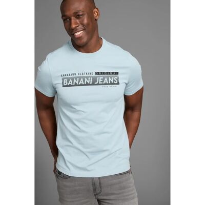 BRUNO BANANI Herren Slim Fit bedrucktes T-Shirt - T-Shirt BRUNO BANANI Herren Slim Fit bedrucktes T-Shirt - T-Shirt