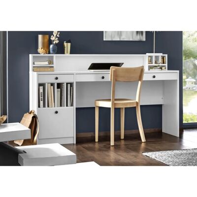 Home Affaire Licia Weiß Schreibtisch mit Stauraum - Schreibtisch Home Affaire Licia Weiß Schreibtisch mit Stauraum - Schreibtisch