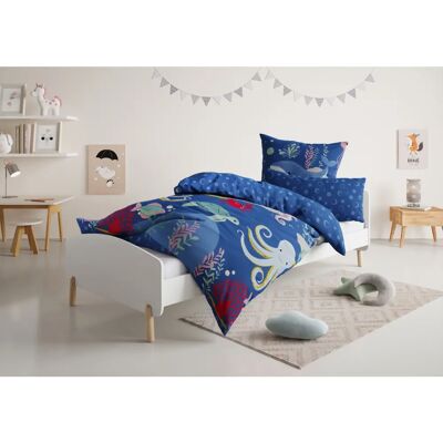 Lüttenhütt Cuddlee Kinderbettwäsche - Unterwasserwelt, 135x200cm Lüttenhütt Cuddlee Kinderbettwäsche - Unterwasserwelt, 135x200cm