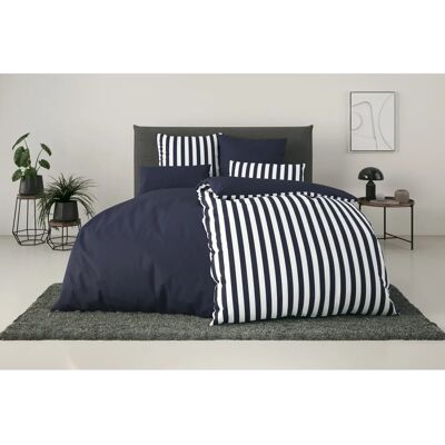 andas - Greta - marineblau - Renforcé - Bettwäsche-Set andas - Greta - marineblau - Renforcé - Bettwäsche-Set
