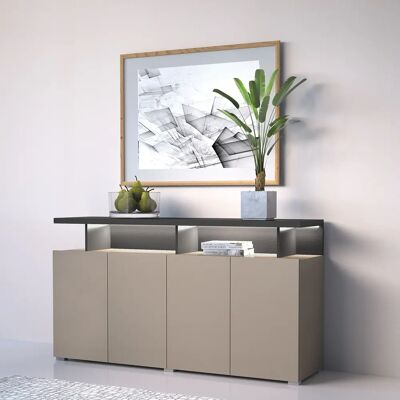 INOSIGN Serio Sideboard - FSC-zertifizierter Holz, verstellbare Regale, modernes Design INOSIGN Serio Sideboard - FSC-zertifizierter Holz, verstellbare Regale, modernes Design