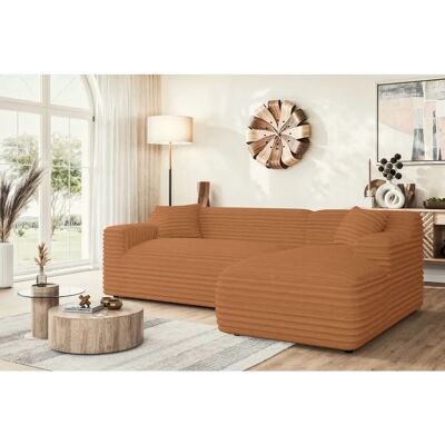 HOME AFFAIRE Lilliana Orange Recamiere Sofa - Sofa HOME AFFAIRE Lilliana Orange Recamiere Sofa - Sofa