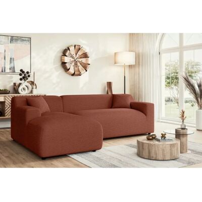 HOME AFFAIRE Lilliana Orange L-Form Sofa HOME AFFAIRE Lilliana Orange L-Form Sofa