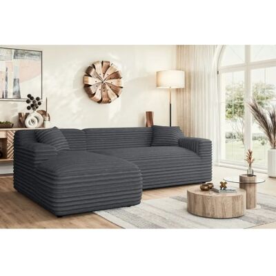 HOME AFFAIRE Lilliana - Recamiere links in Grau - Sofas HOME AFFAIRE Lilliana - Recamiere links in Grau - Sofas