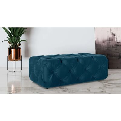 Places of Style FOLLINA Samtvelours Hocker - Ottoman Places of Style FOLLINA Samtvelours Hocker - Ottoman