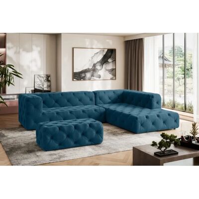 Places of Style FOLLINA Dunkelblau L-Form Sofa Places of Style FOLLINA Dunkelblau L-Form Sofa