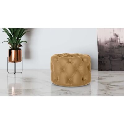 Places of Style FOLLINA - Gold Rundhocker Places of Style FOLLINA - Gold Rundhocker
