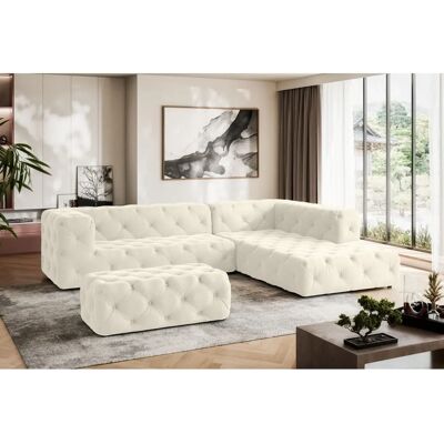 Places of Style FOLLINA Beige L-Form Sofa Places of Style FOLLINA Beige L-Form Sofa