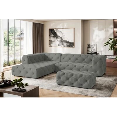 Places of Style FOLLINA Sofa - L-Form, hellgrau - Sofas Places of Style FOLLINA Sofa - L-Form, hellgrau - Sofas