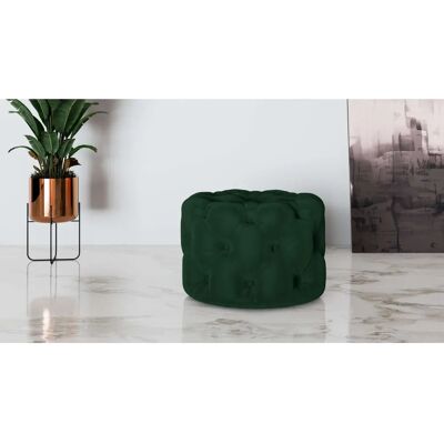 PLACES OF STYLE FOLLINA Samtoptik Rundhocker - Hocker PLACES OF STYLE FOLLINA Samtoptik Rundhocker - Hocker